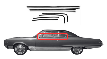 Beltline Window "Sweeper" Set | 1965-1968 Mopar Cars
