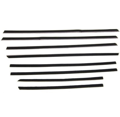 Beltline Window "Sweeper" Set - For 1965-1968 Chrysler, Plymouth, and Dodge C-Body 4-Door Hardtops