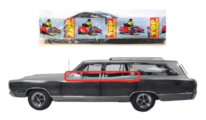 Beltline Window "Sweeper" Set | 1969-1971 Dodge Plymouth
