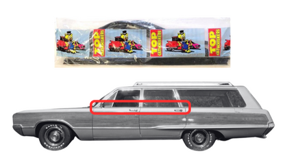 Beltline Window "Sweeper" Set - 1965-1968 Chrysler, Plymouth, and Dodge C-Body Station Wagons