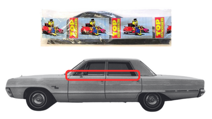 Beltline Window Sweeper Set | 1965-1968 Chrysler Plymouth Dodge