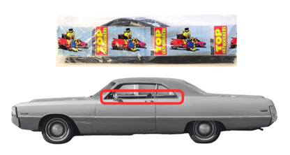 Beltline Window Sweeper Set | 1969-1970 Chrysler Newport