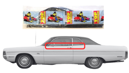 Beltline Window Sweeper Set | 1969-1970 Plymouth Fury