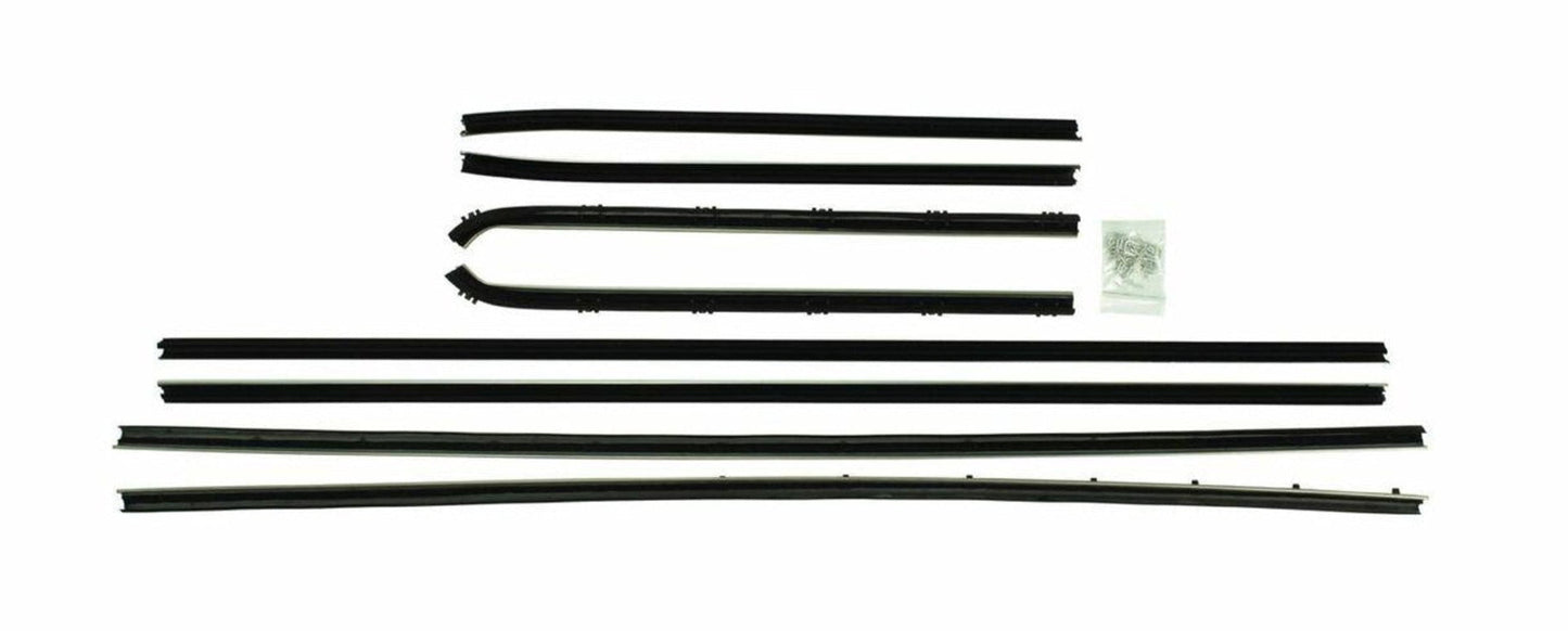 Beltline Window "Sweeper" Set - For 1970-1971 Plymouth Fury 2-Door Hardtops Without Vent Windows