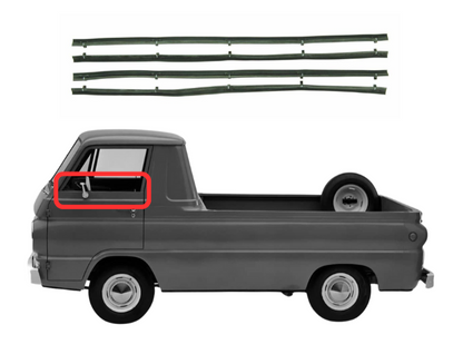 Beltline Window Sweeper Set | 1964-1970 Dodge A-100 Models