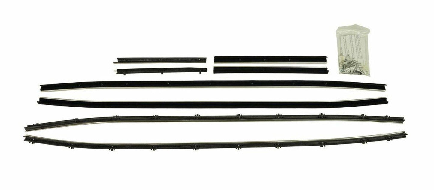 Beltline "Sweeper" Weatherstrip Set - For 1970 Barracuda and Challenger Convertibles