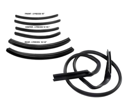 Convertible Top Weatherstrip Set | 1963-1966 Plymouth Valiant Dodge Dart