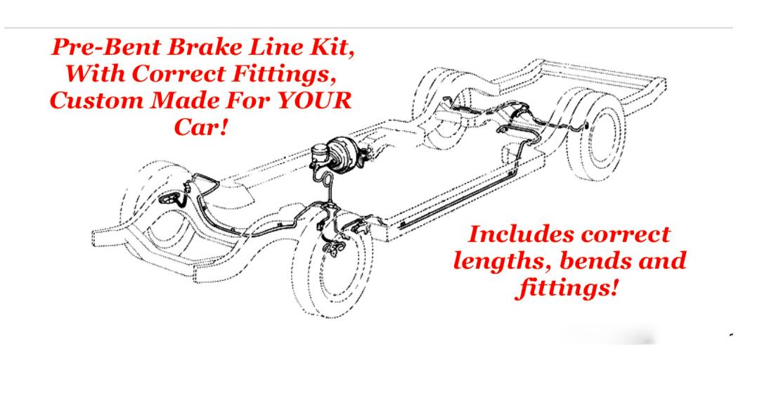 Brake Lines Kit | 1970-1972 Dodge Challenger Plymouth Barracuda