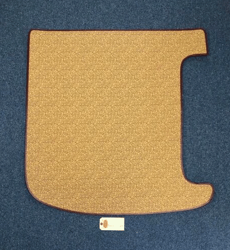 Trunk Mat - Sedan, Original Style Fabric and Pattern