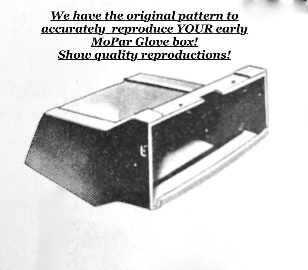 Glove Box | 1934-1971 Chrysler DeSoto Dodge Plymouth