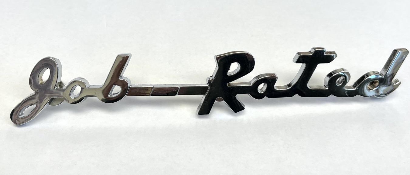 "Job Rated" Fender Script for 1954 - 1956 Dodge | Body & Glass