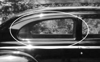 Glass Rear Quarter Window | 1928-1948 Mopar Cars