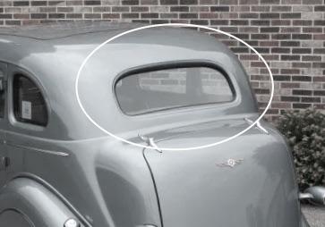 Glass Rear Window | 1928-1947 Mopar Cars Trucks