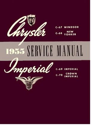 Shop Manual for 1955 Chrysler & Imperial | Literature