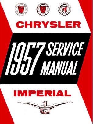 Shop Manual for 1957 Chrysler & Imperial | Literature