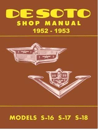Shop Manual for 1953 DeSoto | Literature