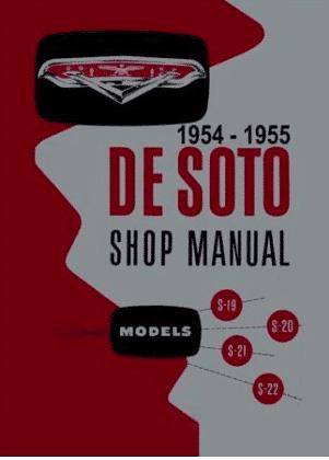 Shop Manual | 1954-1955 DeSoto Firedome Fireflite | Literature