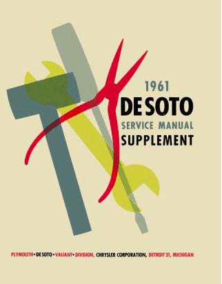 Shop Manual for 1961 DeSoto Adventurer | Literature