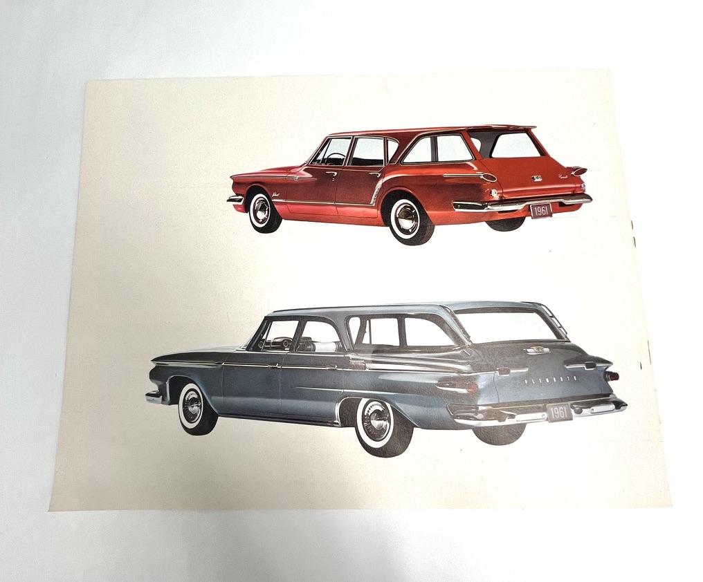 Original 1961 Plymouth Valiant Sales Brochure
