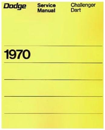 Factory Service Manual | 1970 Dodge Charger Coronet