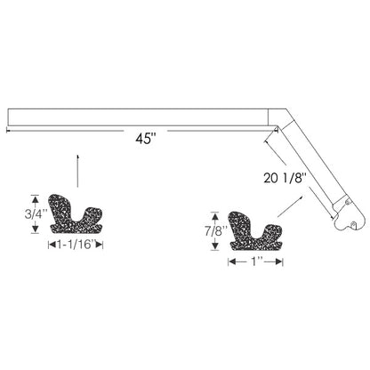 Hardtop Roof Rail Weatherstrip