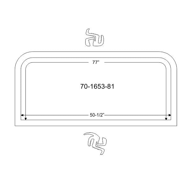 Rear Window Gasket