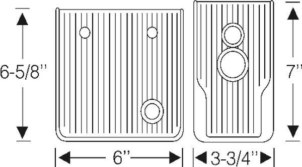 Floorplate Set - Hydramatic - Black