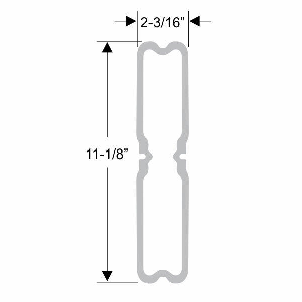 Taillight Lens Gaskets - In Bumper Ends
