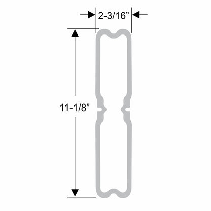 Taillight Lens Gaskets - In Bumper Ends