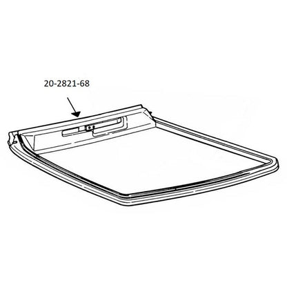 T-Top Glass Panel to Door Window Seals