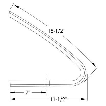 Rear Door Vent Weatherstrips