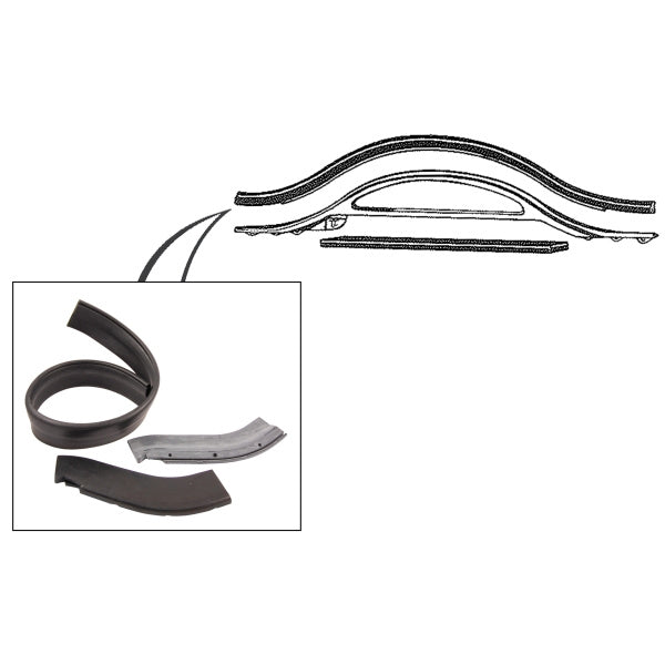 Radiator Air Deflector Set