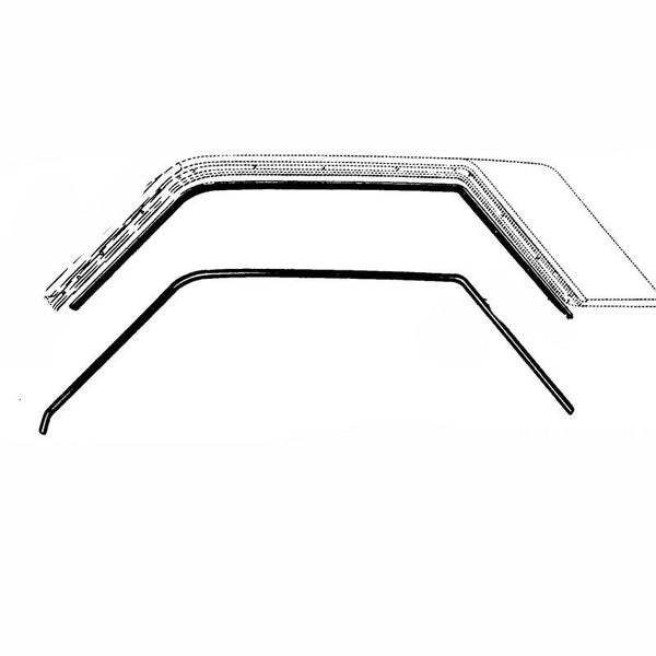 Hardtop Roof Rail Weatherstrips