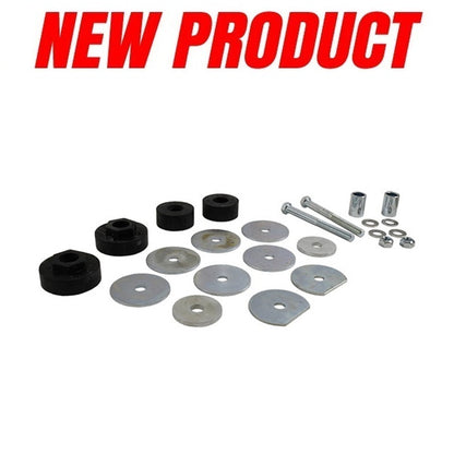 Radiator Support To Frame Pads w/Hardware Set