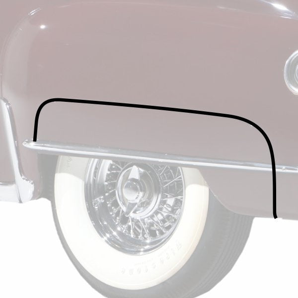 Fender Skirt Edge Weatherstrip