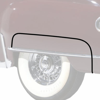 Fender Skirt Edge Weatherstrip