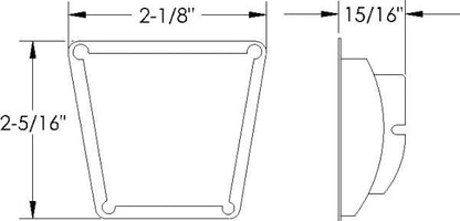 Parking Brake Pedal Pad