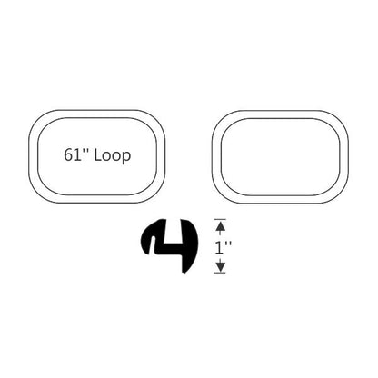 Rear Window Gasket Set