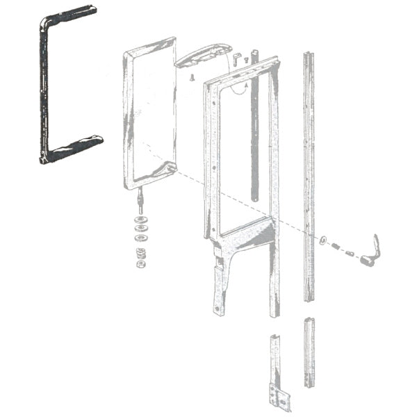 Front Door Vent Window Set