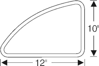 Quarter Window Weatherstrips - Stationary