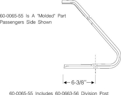 Front Door Vent Window Weatherstrip Set