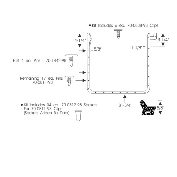 Front Door Weatherstrips