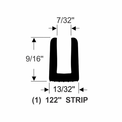 Quarter Window Weatherstrip