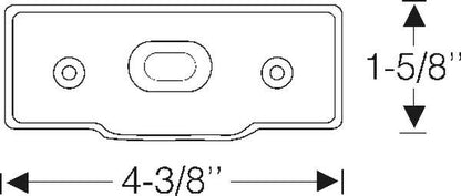 Detachable Center Post Pad