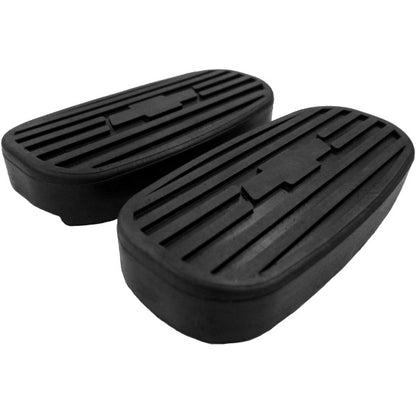 Clutch and Brake Pedal Pads - Bowtie Emblem