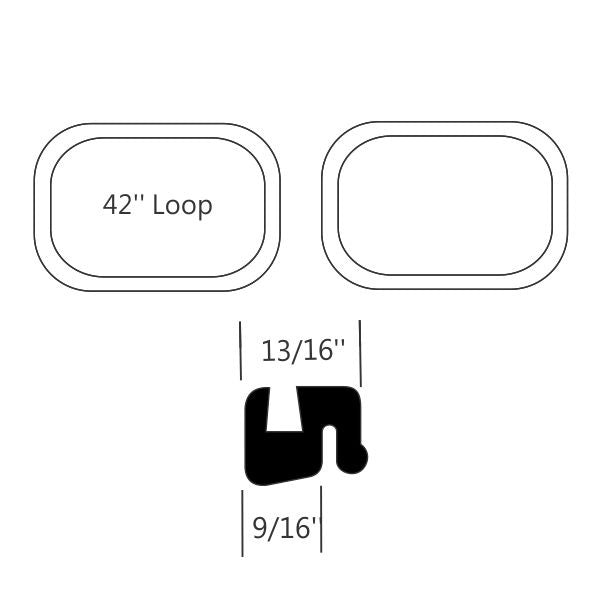 Rear Window Gasket Set