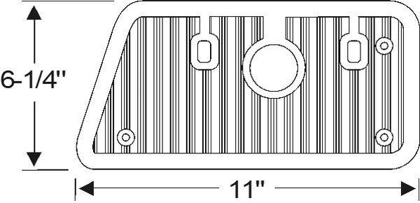 Steering Column and Pedals Floorplate