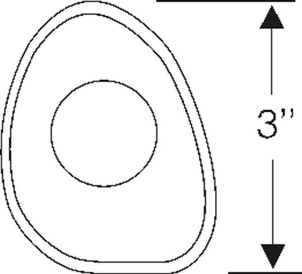 Windshield mounting pad