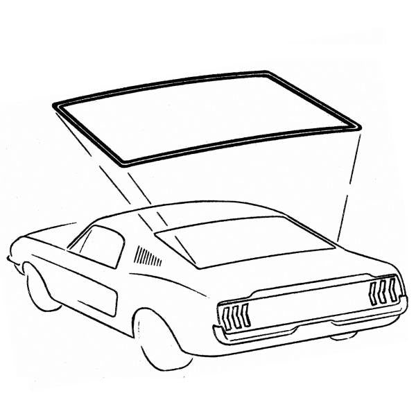 Rear Window Gasket