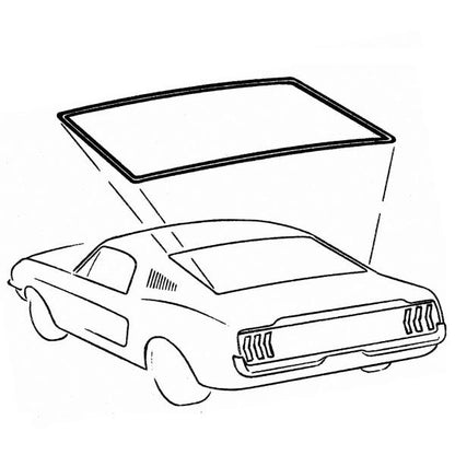 Rear Window Gasket